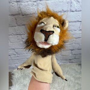 Melissa & Doug Tan and Brown Lion Hand Puppet